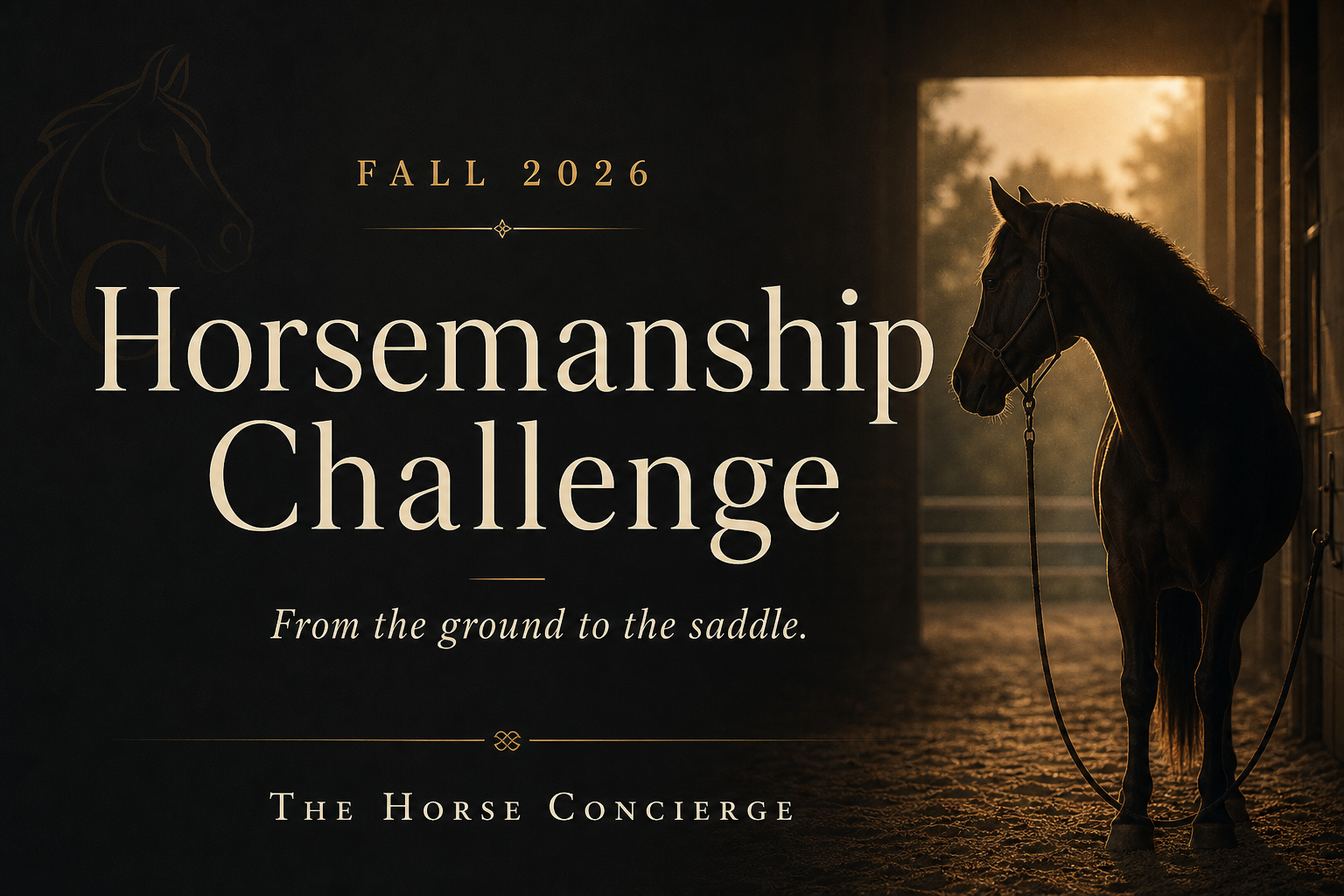Horsemanship Challenge Fall 2026 — The Horse Concierge